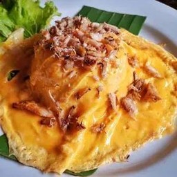 ข้าวไข่ข้นเนื้อปู