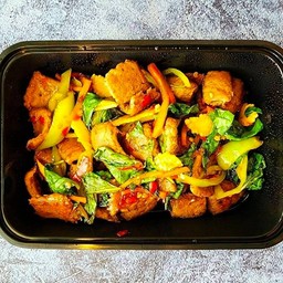 'โปรเข้าพรรษา' กะเพราตับ plant-based (ปกติ 149 บาท)