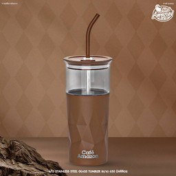 Glass tumbler wood