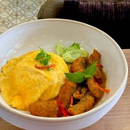 ข้าวไข่ข้นฉู่ฉี่แซลม่อน