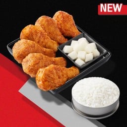 ปีกบนไก่บอนชอน (6 ชิ้น)