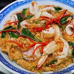 ห่อหมกไข่ข้นกุ้ง