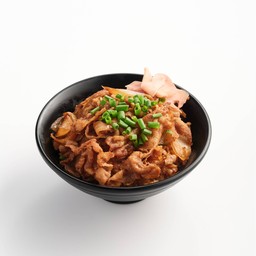 ข้าวหน้าหมูผัดขิง