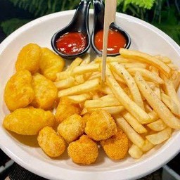 ชุดรวม (เฟรนฟรายด์+ไก่ป๊อป+นักเก็ต)