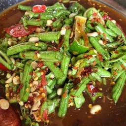 ตำถั่วฝักยาว