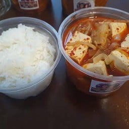 กิมจิชิเก.ซุปกิมจิ.ข้าวสวยญี่ปุ่น