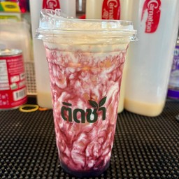 นมสด บลูเบอรี่