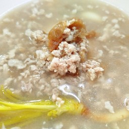 น้ำแกงหมูสับต้มบ๊วย แบบจีน