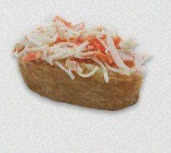 ซูชิเต้าหู้ญี่ปุ่นสลัดปูอัด