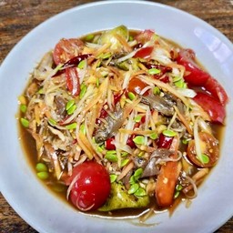 ตำปูปลาร้าแซ่บจี้ด