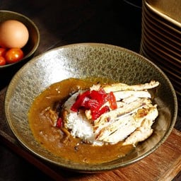 แกงกะหรี่ ไก่ย่าง