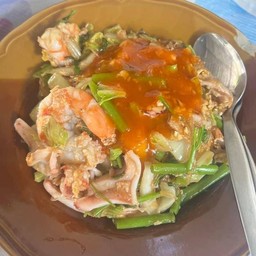 สุกี้รวมทะเล+หมู