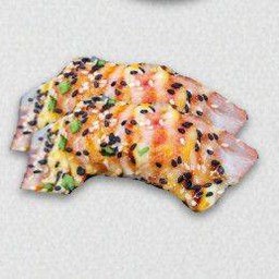 ซูชิเบคอนหมูลมควัน