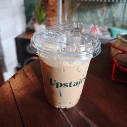 upstairs