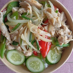ข้าวผัดพริกหยวก