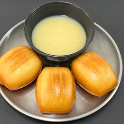 หมั่นโถวทอด 馒头