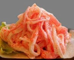 สลัดปูอัดไข่กุ้ง