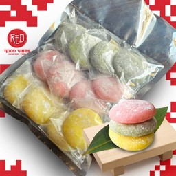 ไดฟูกุญี่ปุ่น 12 ชิ้น (สตรอว์เบอร์รี, มัทฉะ, คัสตาร์ด) แบบ frozen (26076)