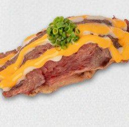 ซูชิเนื้อริบอายเบิร์นสไปซี่