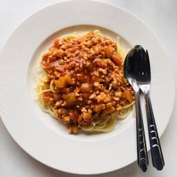 สปาเก็ตตี้ซอสไก่
