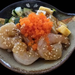 สลัดกุ้งไข่หวาน