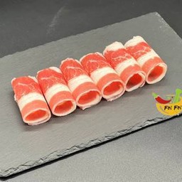 เนื้อวัวติดมันสไลด์ 精品肥牛