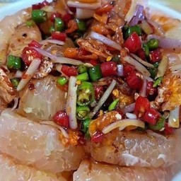 ยำส้มโอ โบราณ