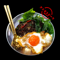 ข้าวกะเพราเนื้อ L