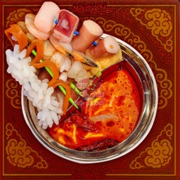 สุกี้หม่าล่าต้มพร้อมทาน Set B