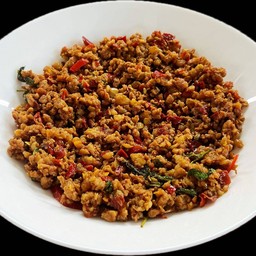 กะเพราเนื้อสับ ถุงละ