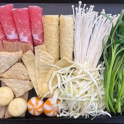 Set หม่าล่าหมู เฟยเฟย 猪肉套餐 ต้มพร้อมทาน