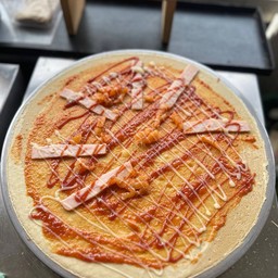 พริกเผา หมึกกรุบ แฮม