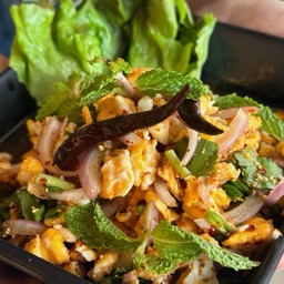 ลาบไข่