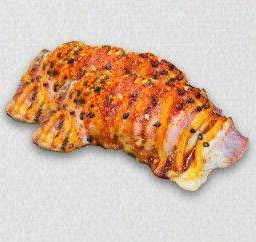 ซูชิเบคอนหมูลมควันสไปซี่