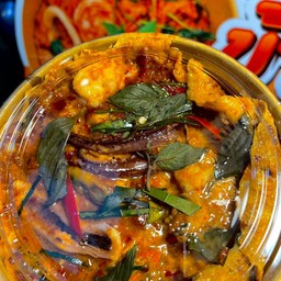 ข้าวไข่ข้นห่อหมกทะเล