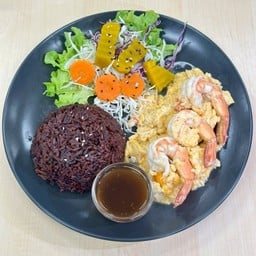 เมนูใหม่มาแรง ข้าวไข่ข้นกุ้ง