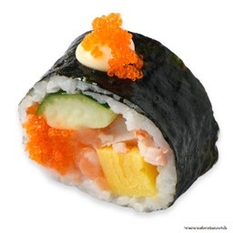 โรลสายรุ้งแซลมอน