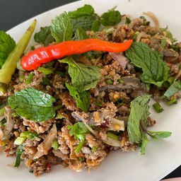 ลาบเป็ดใส่เครื่องใน