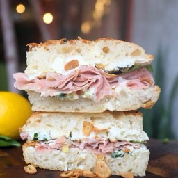 Sw.pistachio mortadella ricotta
