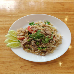 ข้าวผัดหมูชิ้น