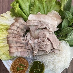 เมี่ยงสามชั้นต้ม+สามชั้นสไลด์