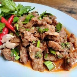 เสือร้องให้ก้อยคั่วสุก