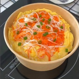 ข้าวไข่ข้นปูอัด