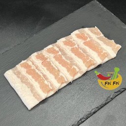 หมูสามชั้นสด 新鲜猪五花肉