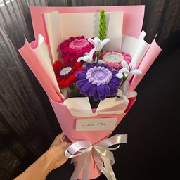 ช่อเยอบิร่ากำมะหยี่(7)