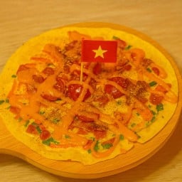 Bánh tráng nướng signature by SapaiVietnam