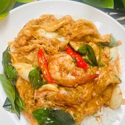 ข้าวห่อหมกใข่ข้นทะเล