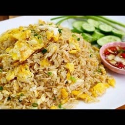 ข้าวผัดไข่+หมู (จานเล็ก)