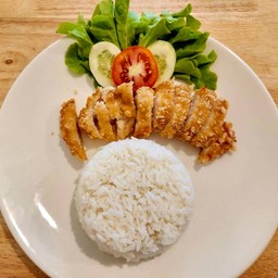 ข้าวไก่กรอบ