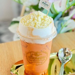 ชาไทยปั่นครีมชีสขูด